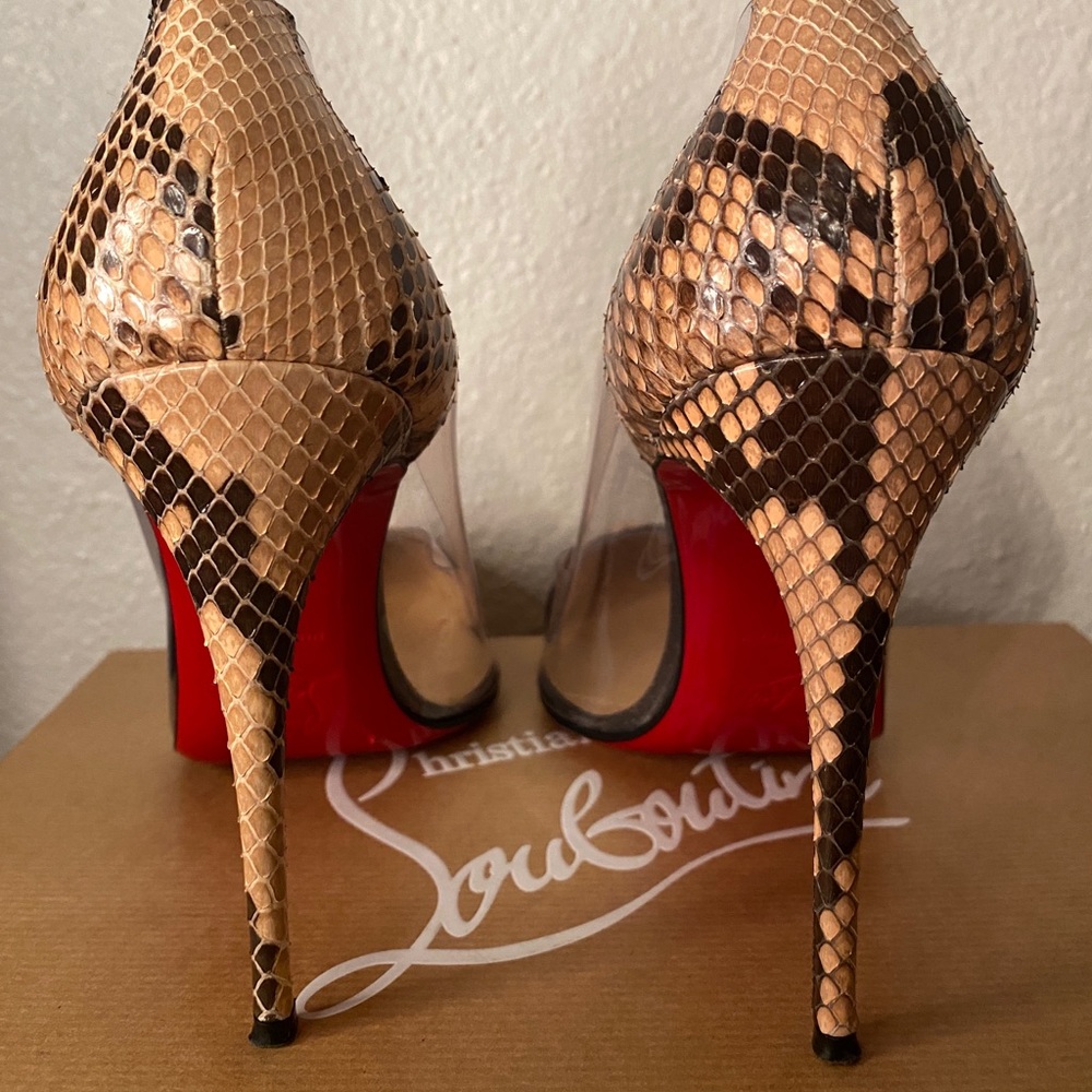 Christian Louboutin Python Pump - image 4